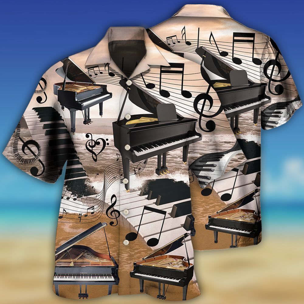 Piano Is My Life Style - Hawaiian Shirt - Reefox