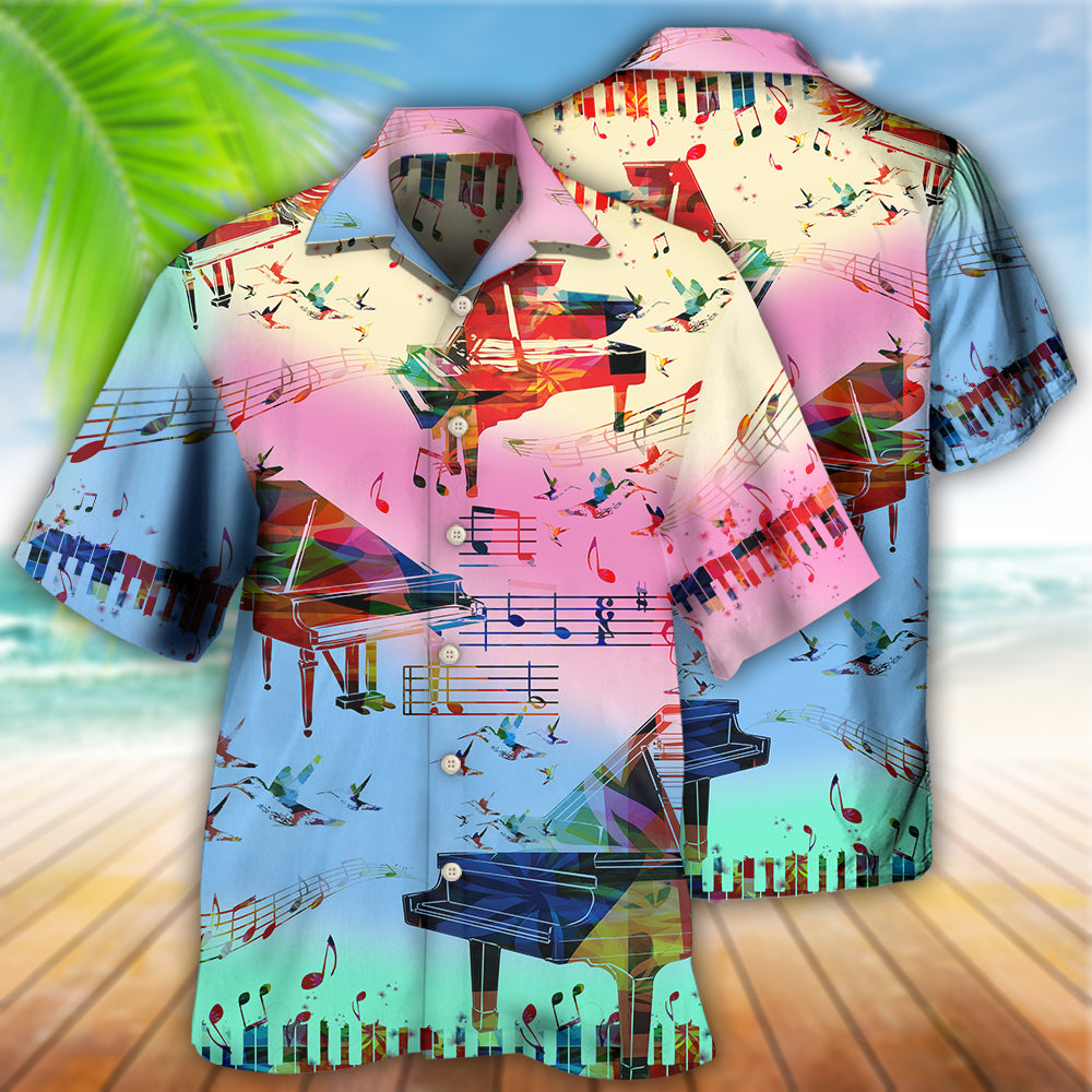 Piano Music And Piano My Love My Life - Hawaiian Shirt - Reefox