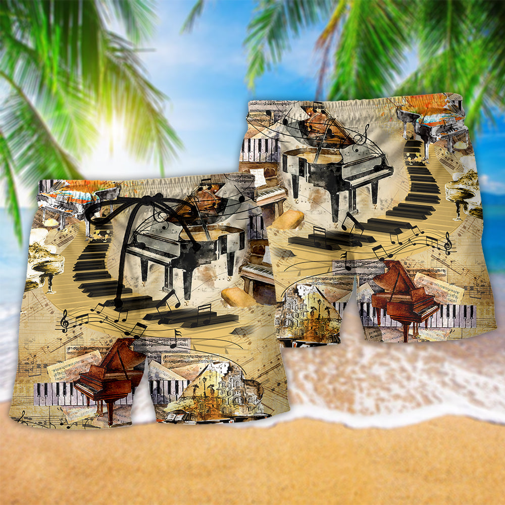 Piano These Fingers Of Mine They Got Brains - Beach Short Reefox - Owls Matrix LTD