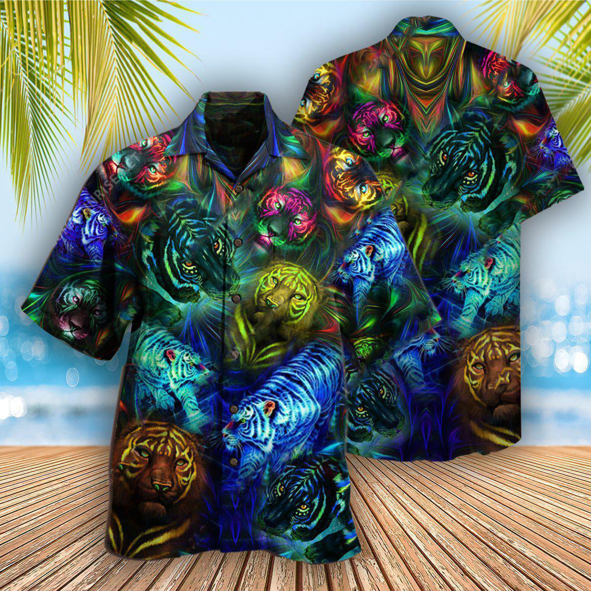 Tiger Powerful - Hawaiian Shirt - Reefox