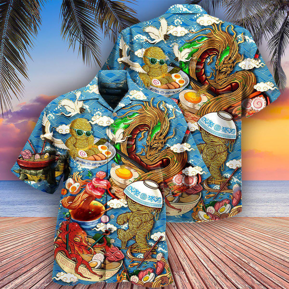 Food Ramen Fixes Everything Cool - Hawaiian Shirt - Reefox