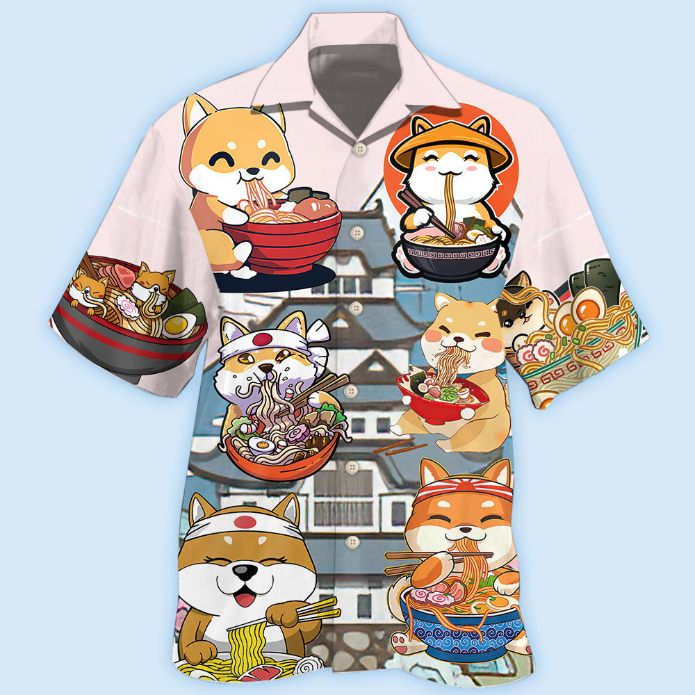 Cat Ramen Lovely Style - Hawaiian Shirt - Reefox