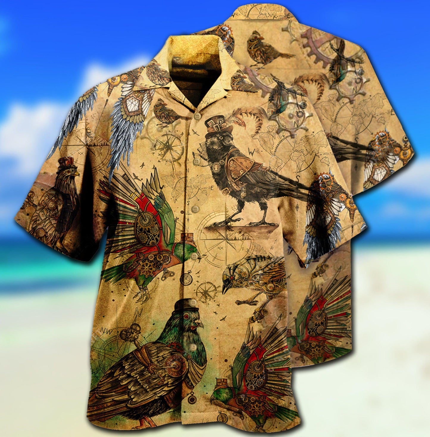 Raven Just Aren't To Be Caged - Hawaiian Shirt - Reefox