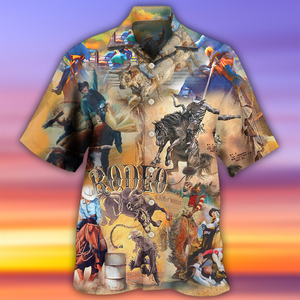 Cowboy Rodeo Vintage Classic - Hawaiian Shirt - Reefox