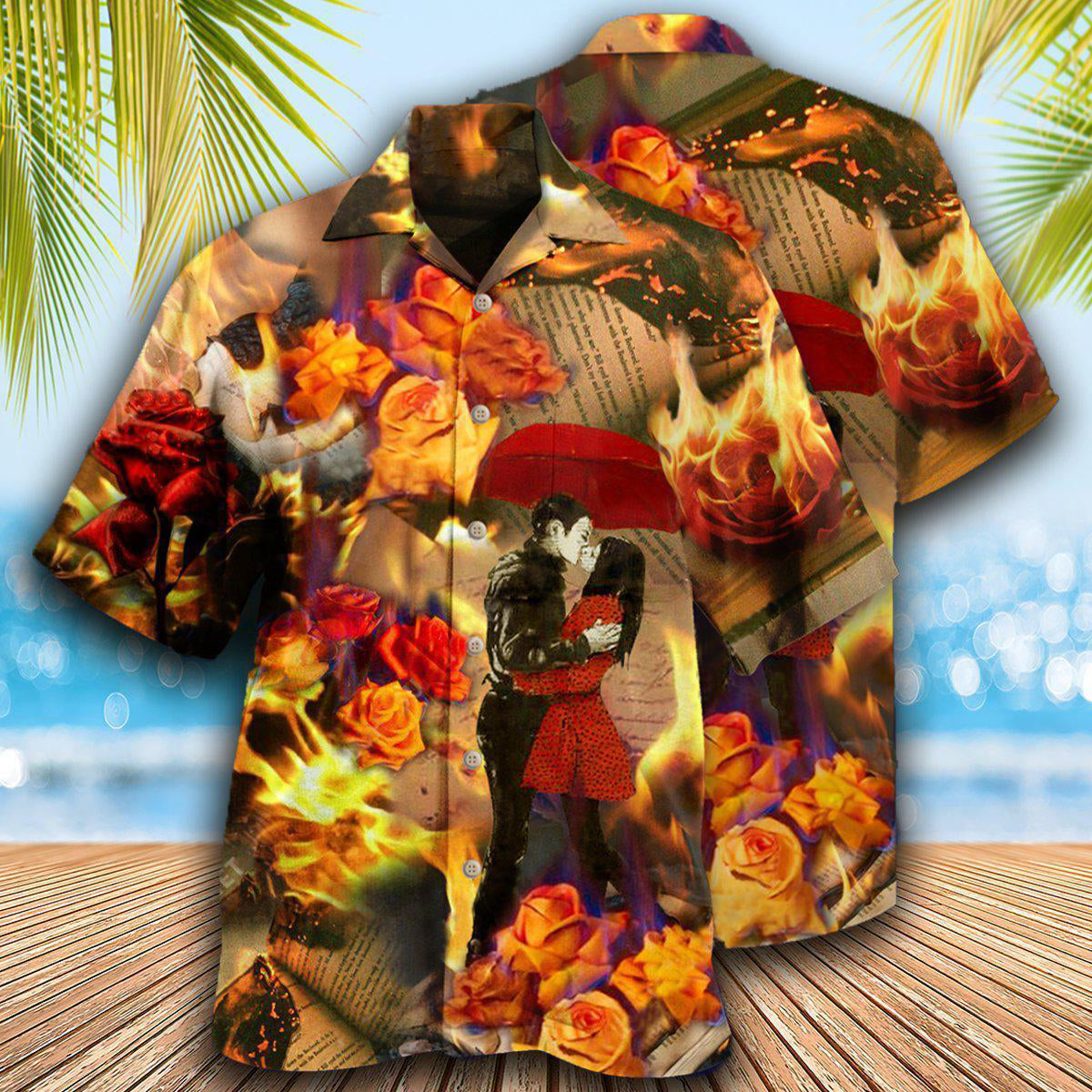 Rose Flowers Roses Speak Of Love Silently - Hawaiian Shirt - Reefox
