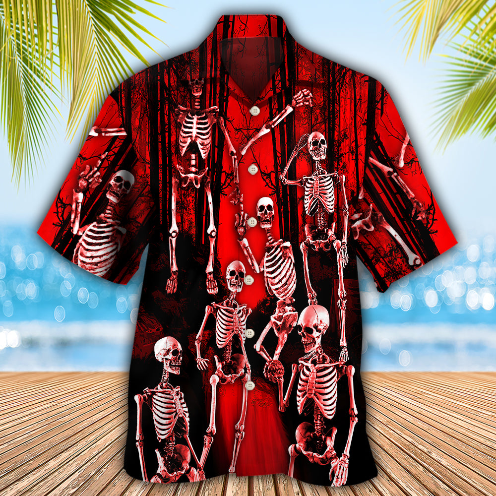 Skull Action Figure - Hawaiian Shirt - Reefox
