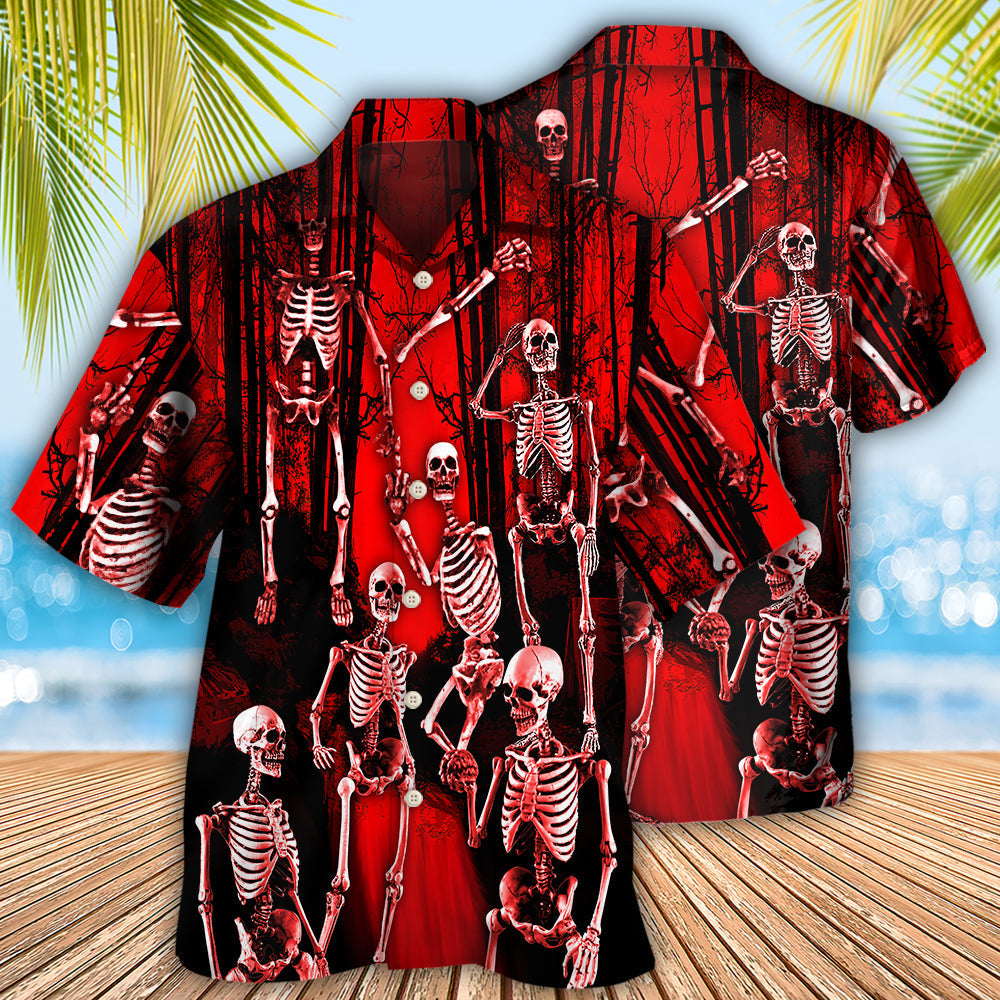 Skull Action Figure - Hawaiian Shirt - Reefox