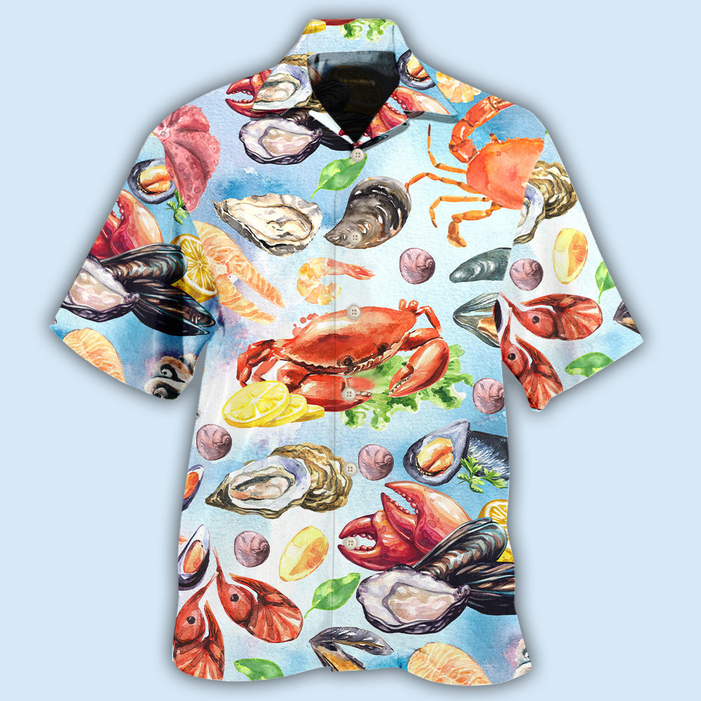 Food Seafood Basic Style - Hawaiian Shirt - Reefox