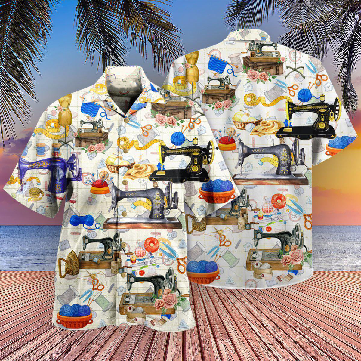 Sewing Fills My Days - Hawaiian Shirt - Reefox