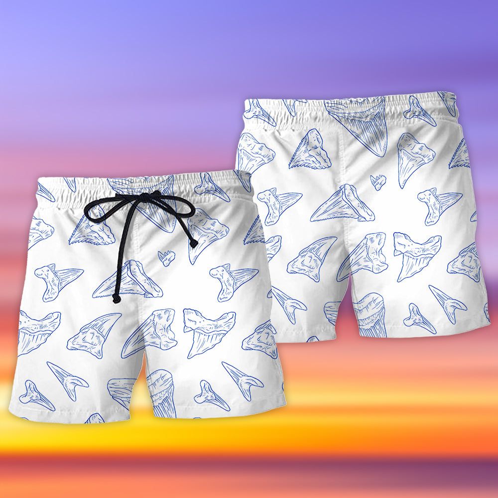 Shark Teeth Collector Basic - Beach Short Reefox - Owls Matrix LTD