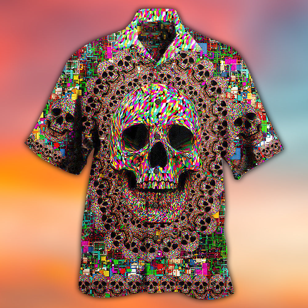 Skull Amazing Smiling - Hawaiian Shirt - Reefox