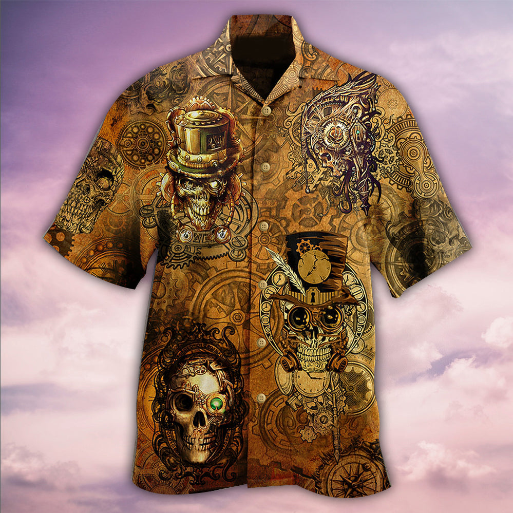 Skull Vintage Cool - Hawaiian Shirt - Reefox