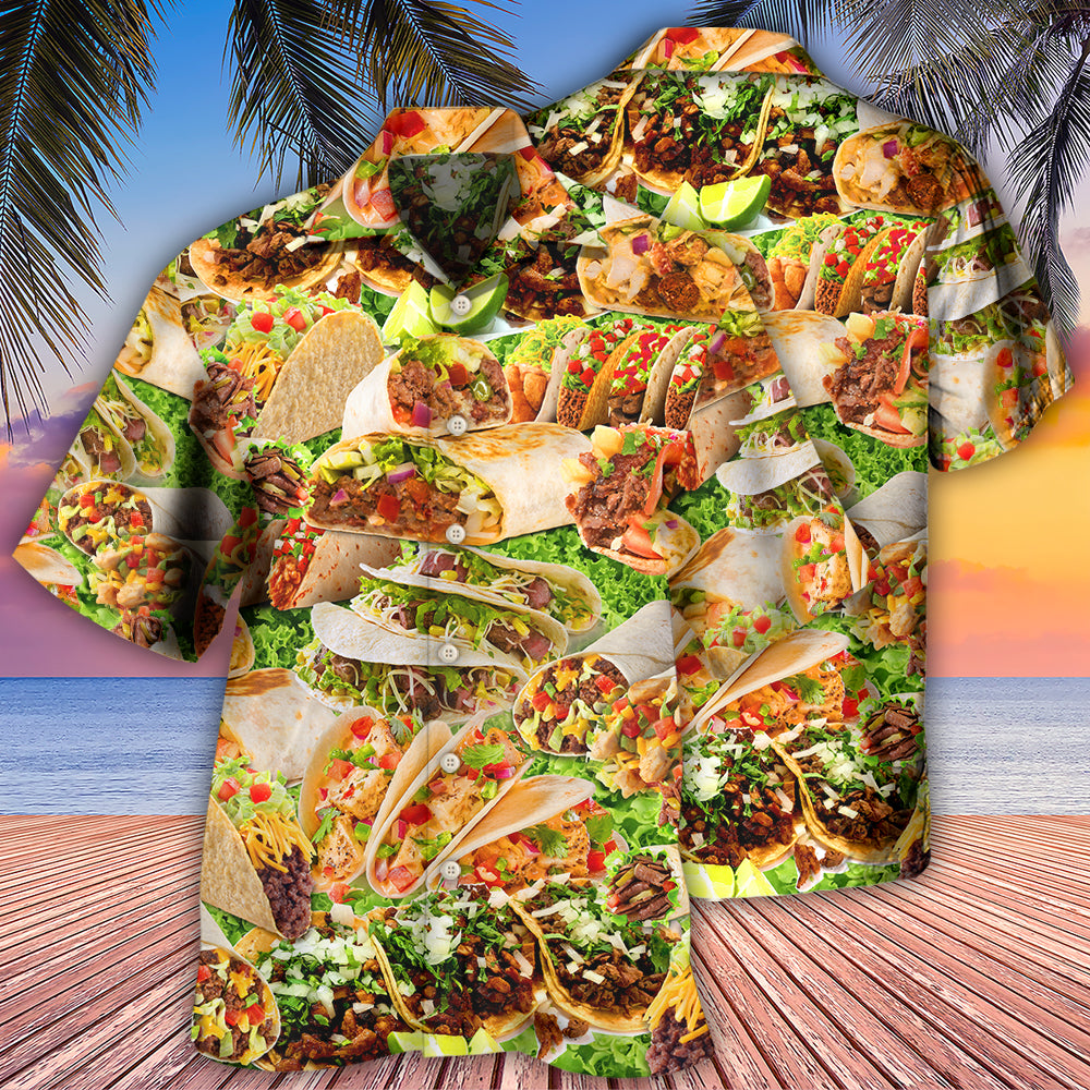 Food Lover Tacos My Love Is For Tacos - Hawaiian Shirt - Reefox