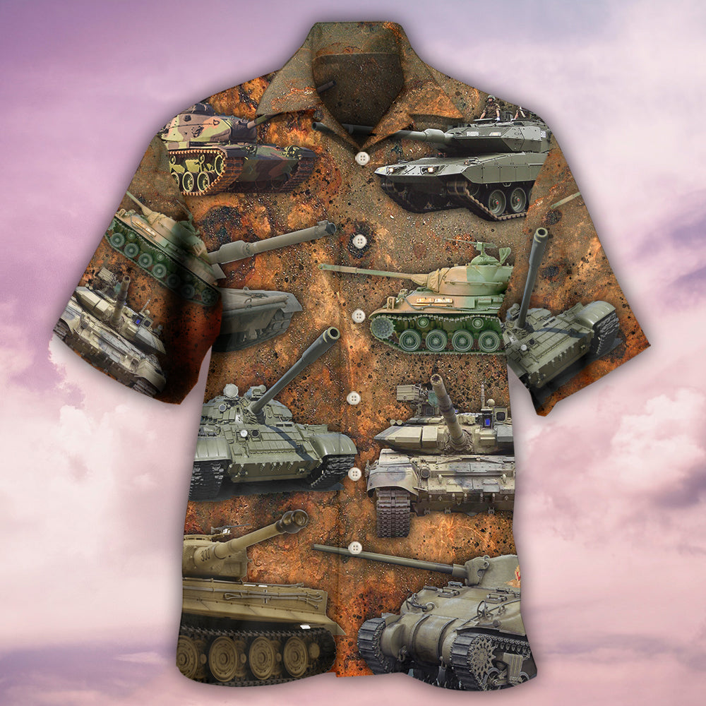 Tank Dusty Retro Vibe - Hawaiian Shirt - Reefox