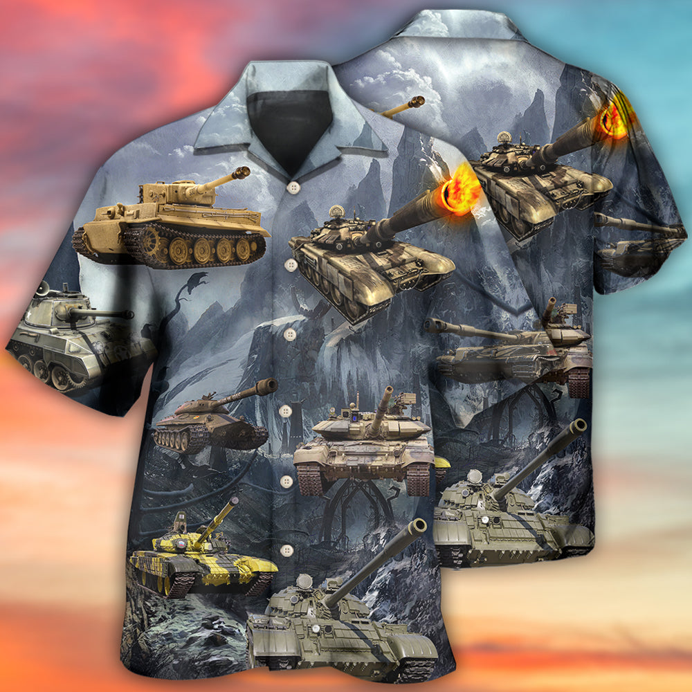 Tank Style With Dark Style - Hawaiian Shirt - Reefox