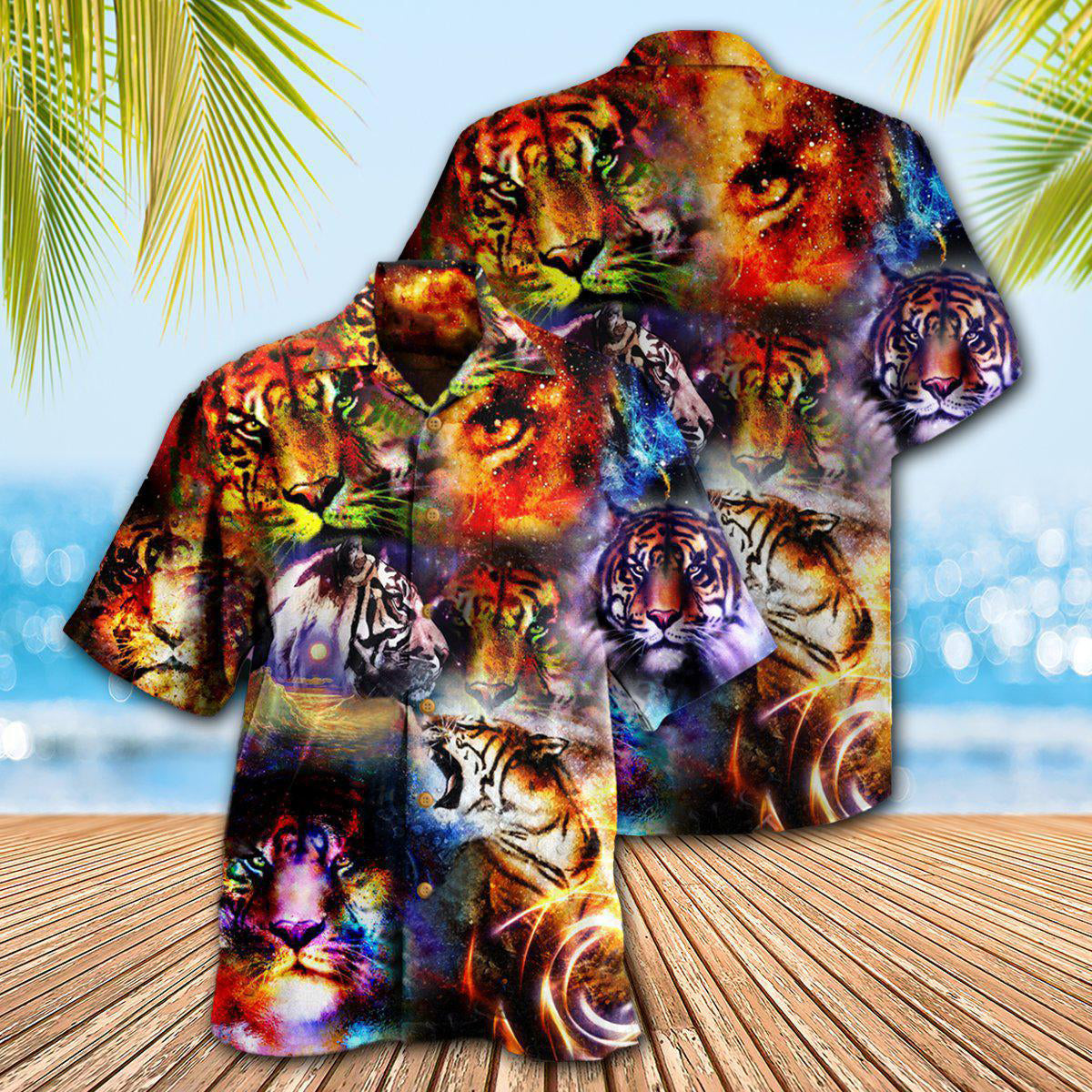 Tiger The Power Of Tiger In The Universe - Hawaiian Shirt - Reefox