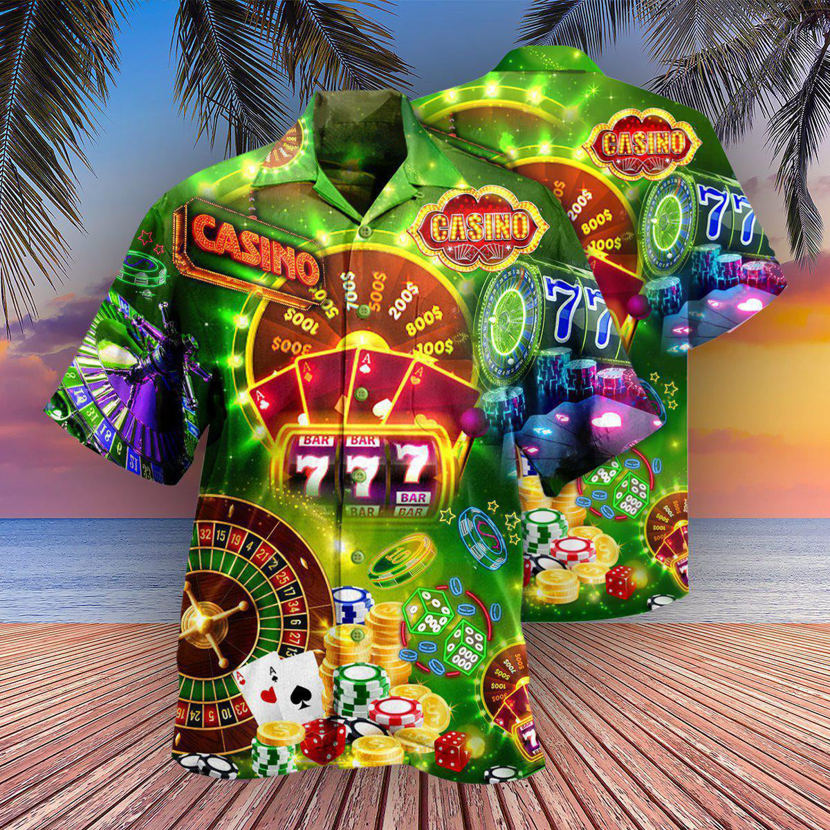 Gambling The Smarter You Play The Luckier You'll Be - Hawaiian Shirt - Reefox