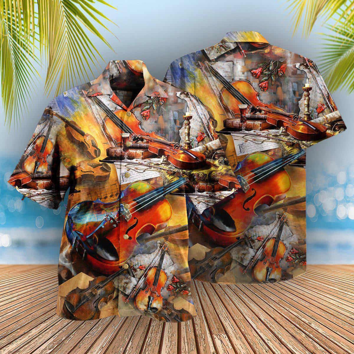 Violin Music The That Most Human Of All Instruments - Hawaiian Shirt - Reefox