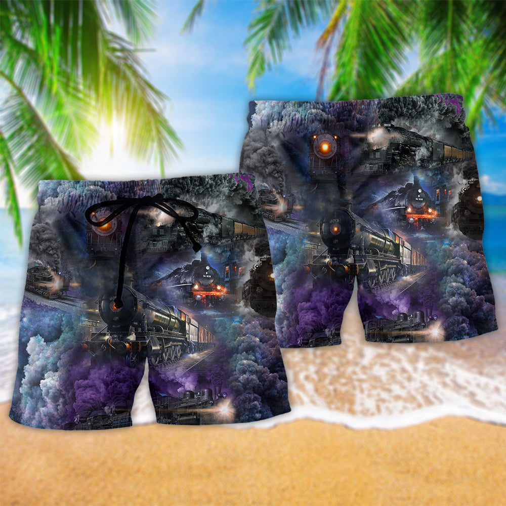 Train Love The Bilowing - Beach Short Reefox - Owls Matrix LTD