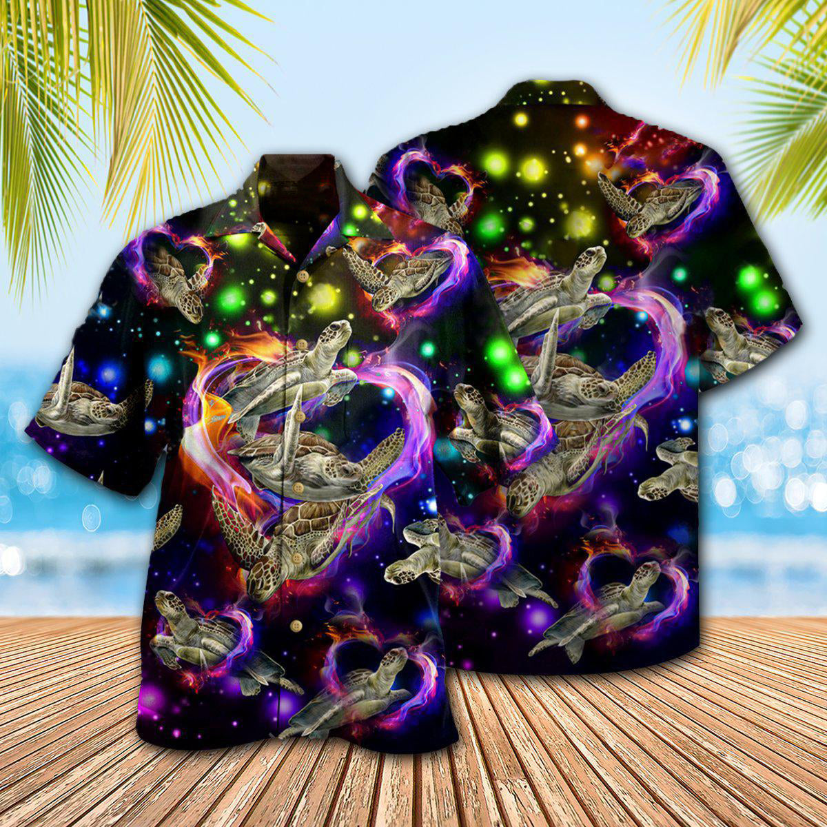 Turtle Is Always In My Heart - Hawaiian Shirt - Reefox