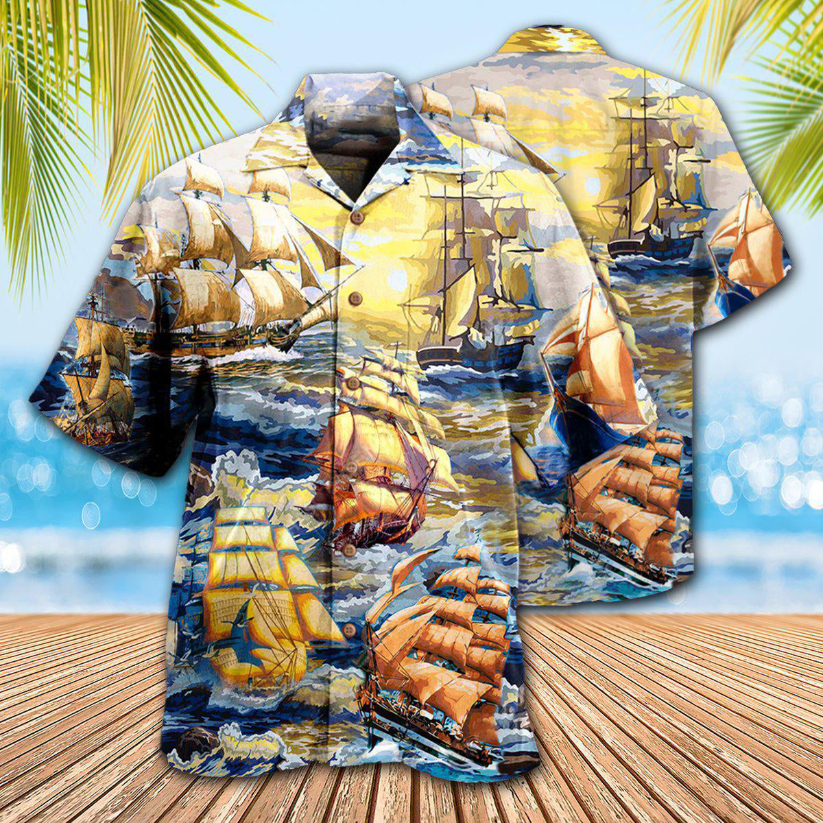 Sailing Use Any Wind Go Any Direction - Hawaiian Shirt - Reefox