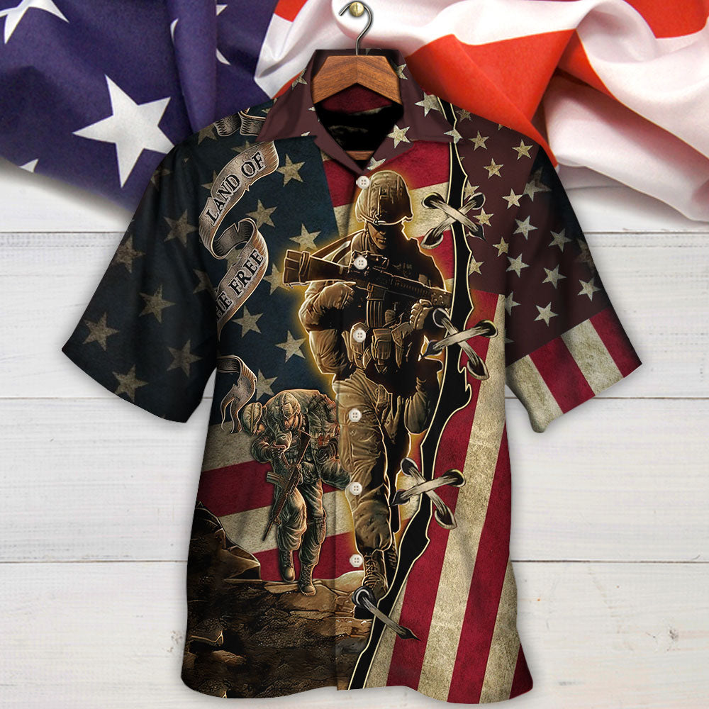 Veteran Proud Memories With Dark Color - Hawaiian Shirt - Reefox