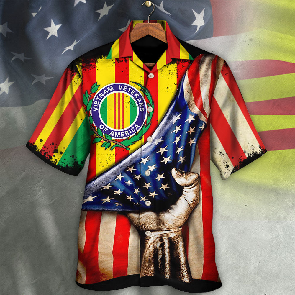 Veteran Vietnam Veteran I Love Freedom Very Much - Hawaiian Shirt - Reefox