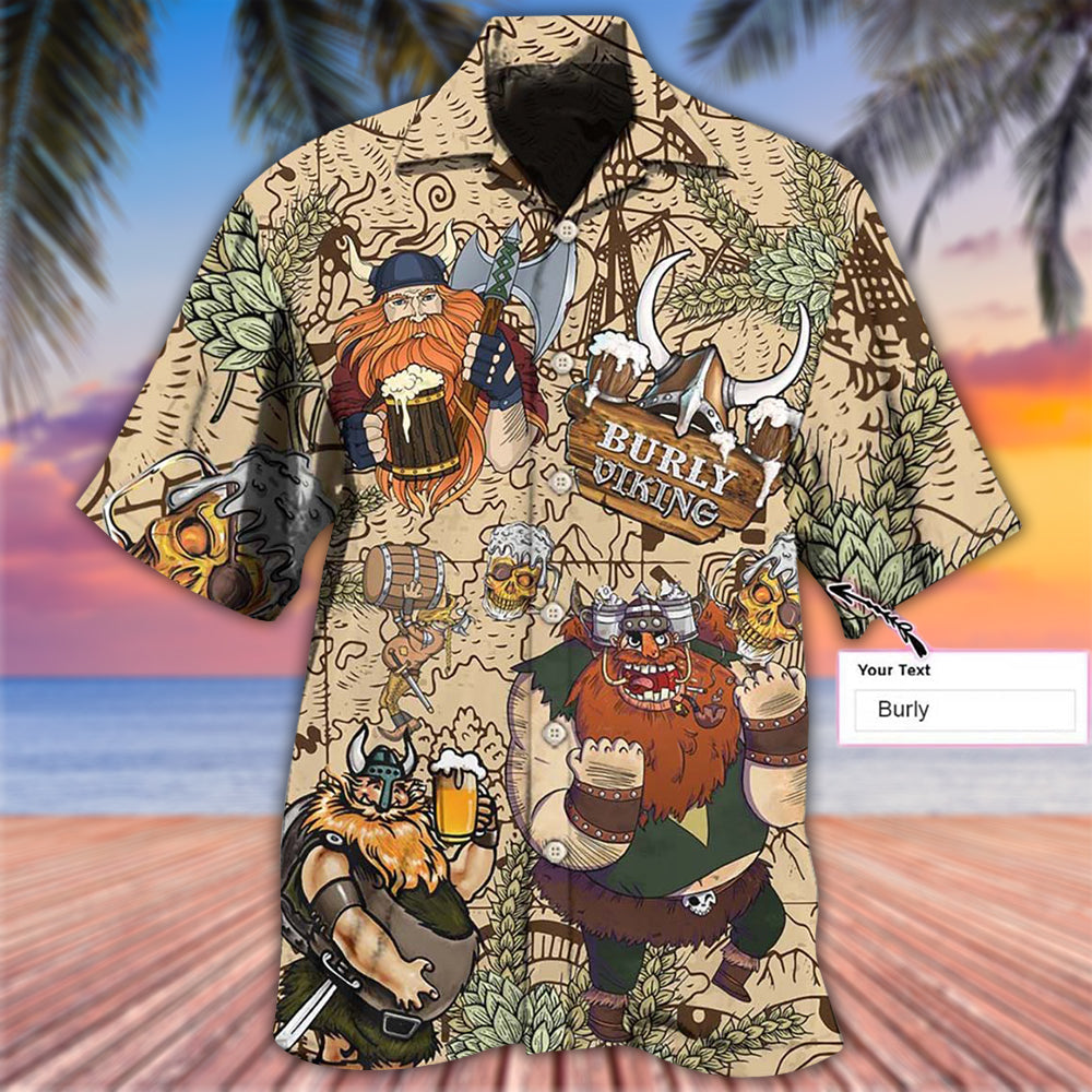 Viking Victory Style Personalized - Hawaiian Shirt - Reefox