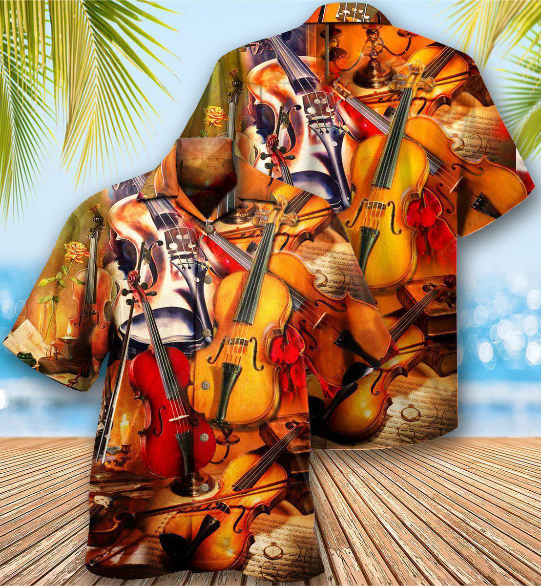 Violin Music Is My Passion - Hawaiian Shirt - Reefox