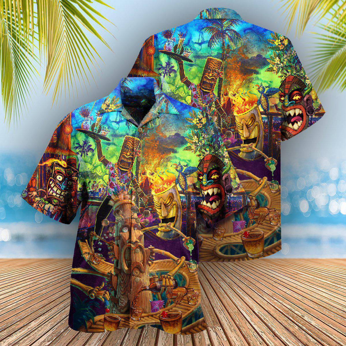 Tiki Welcome To Tiki Bar - Hawaiian Shirt - Reefox