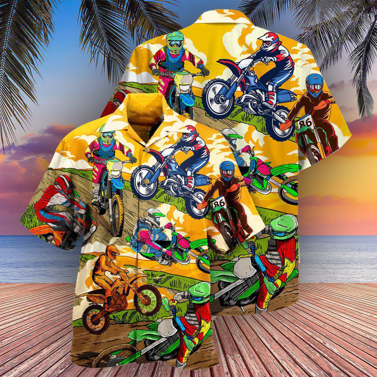 Motorcycle What Is Life Without A Little Risk I'm Cool - Hawaiian Shirt - Reefox