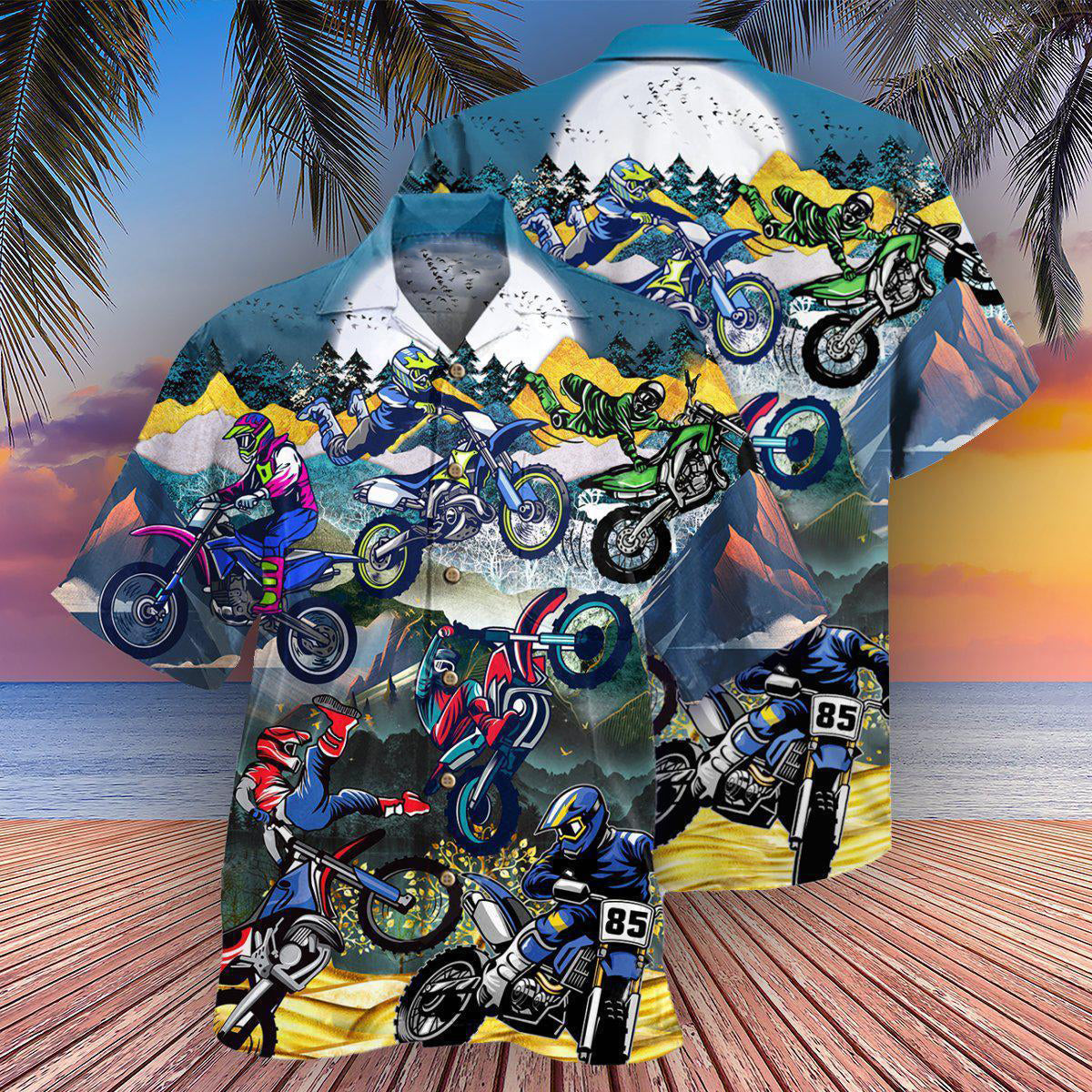 Motorcycle When Life Gets Complicated I Ride - Hawaiian Shirt - Reefox