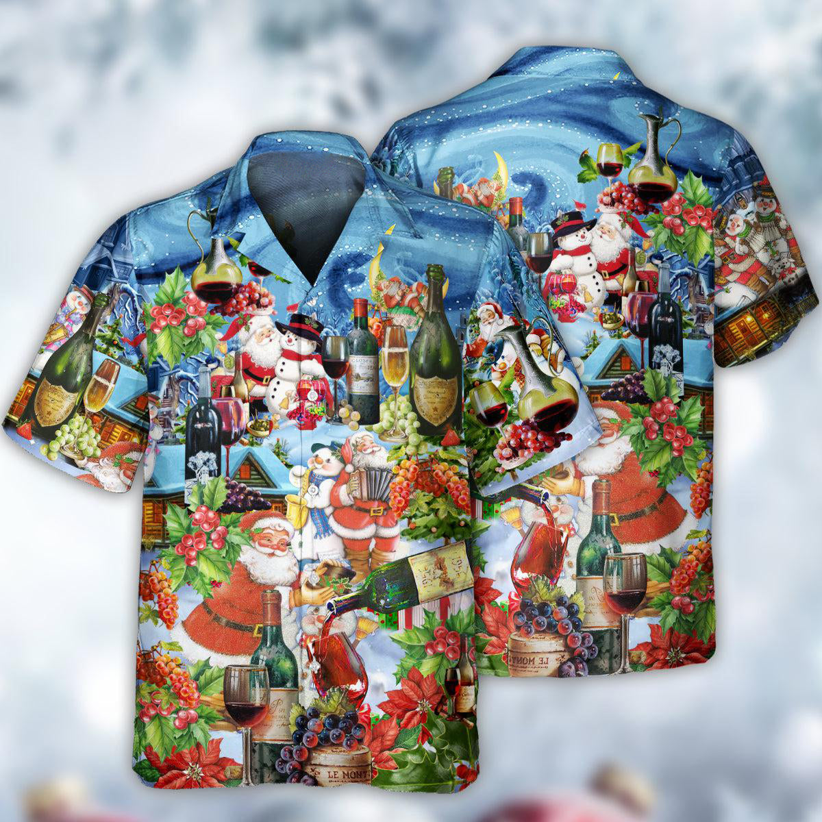 Wine Life Is Better With A Glass Of Wine - Hawaiian Shirt - Reefox