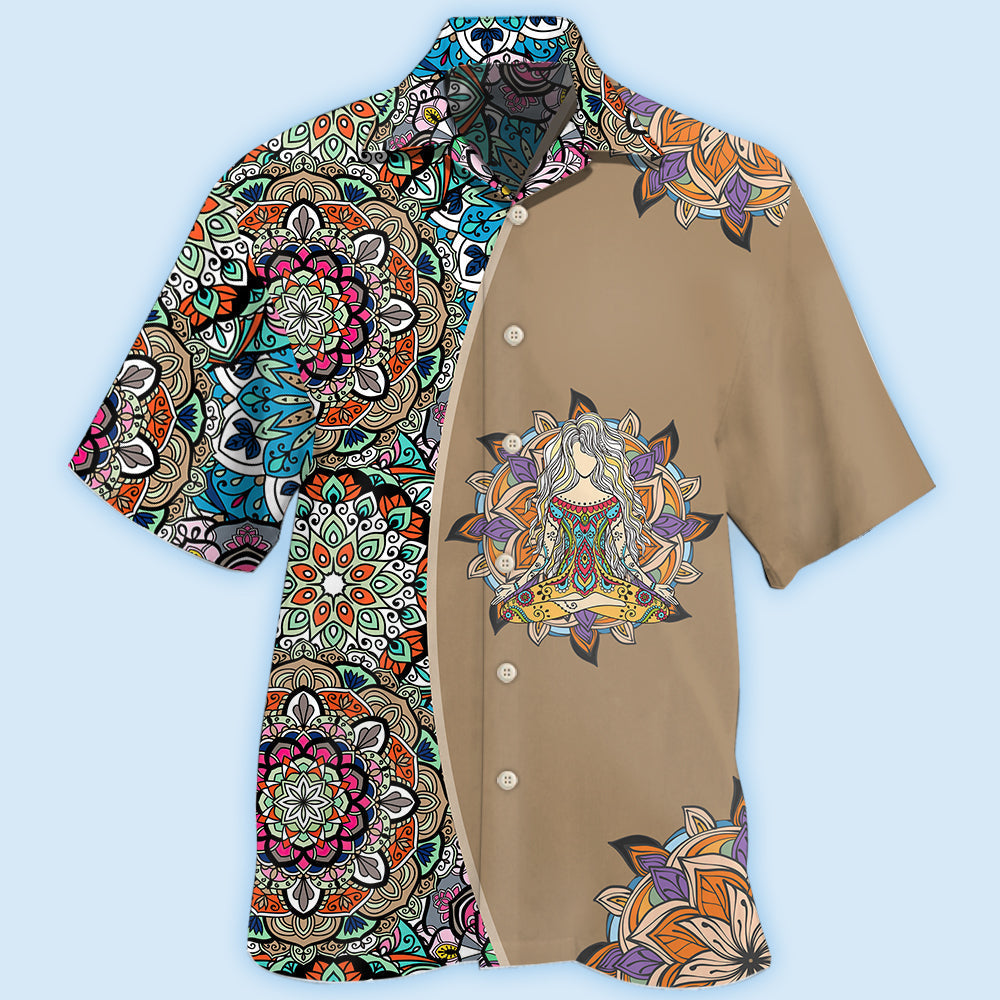 Yoga Quilt Style - Hawaiian Shirt - Reefox