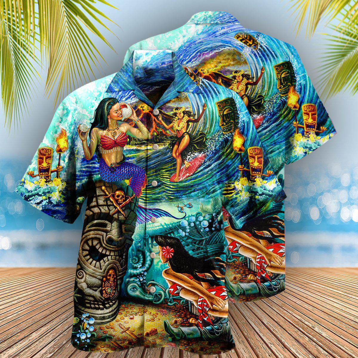 Tiki You Had Me At Aloha - Hawaiian Shirt - Reefox