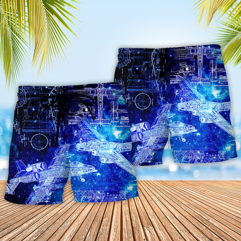 Engineer Aerospace Style - Beach Short Reefox - Owls Matrix LTD