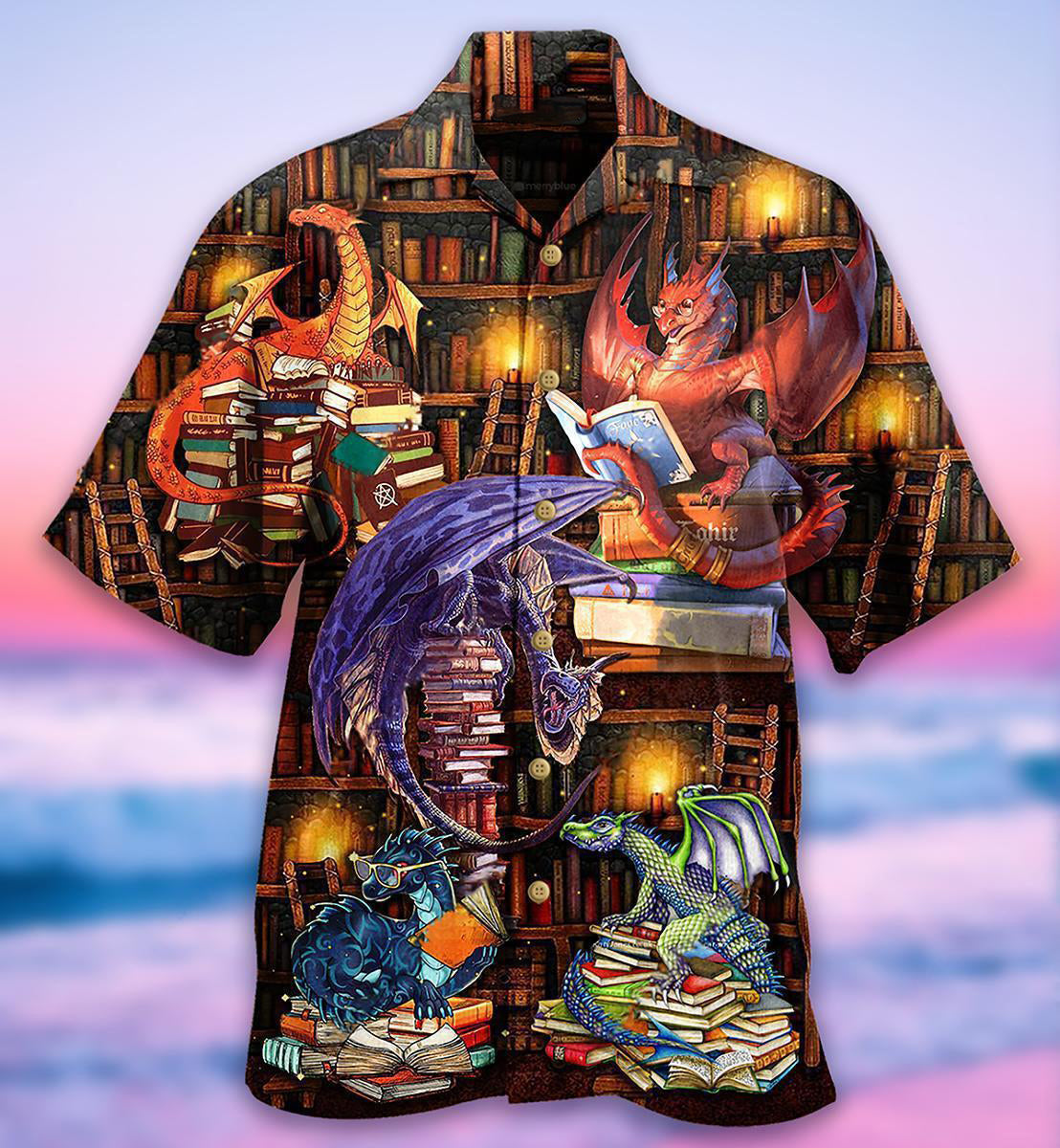Book My Weekend Is All Booked Lovely Dragon - Hawaiian Shirt - Reefox