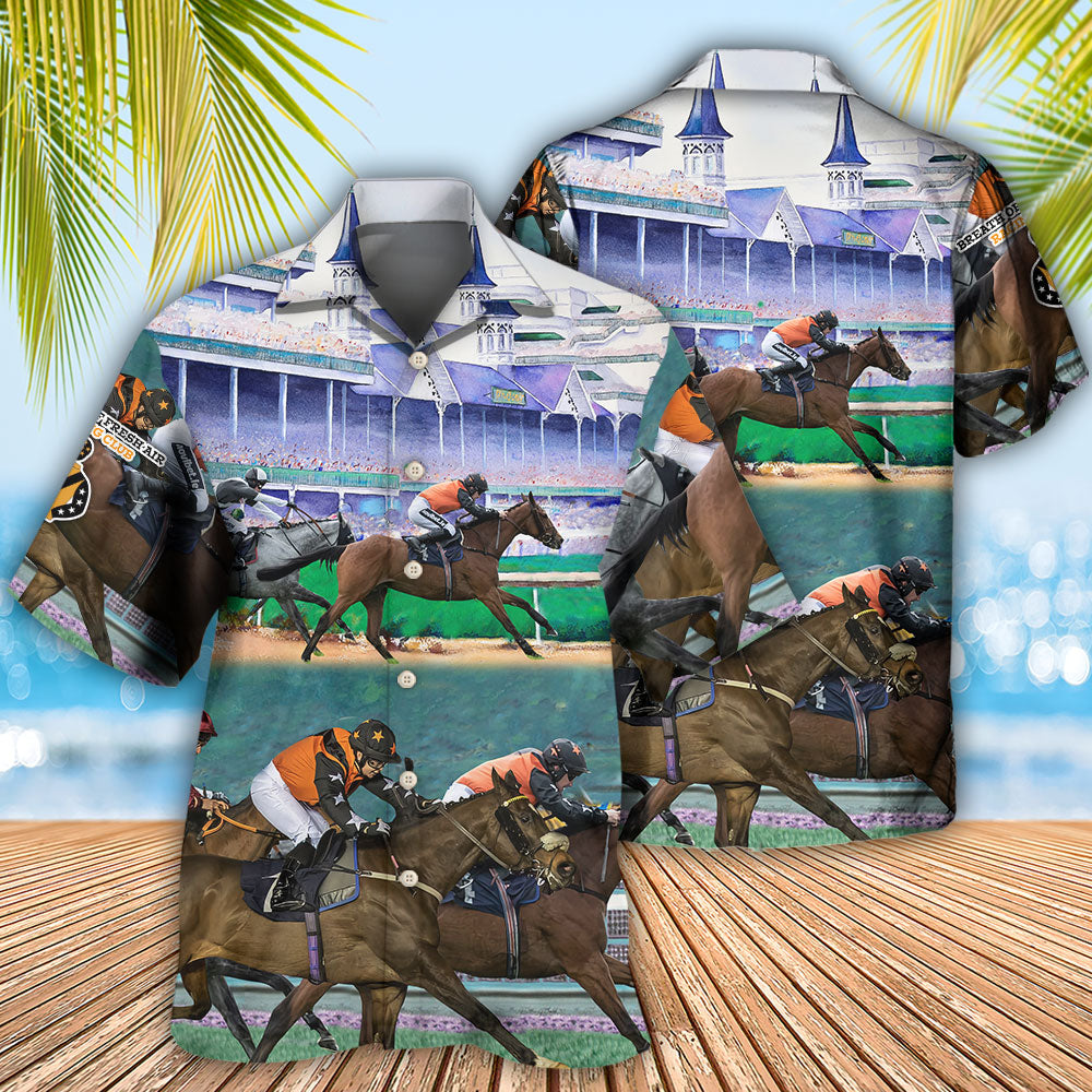 Horse Racing So Cool - Hawaiian Shirt - Reefox