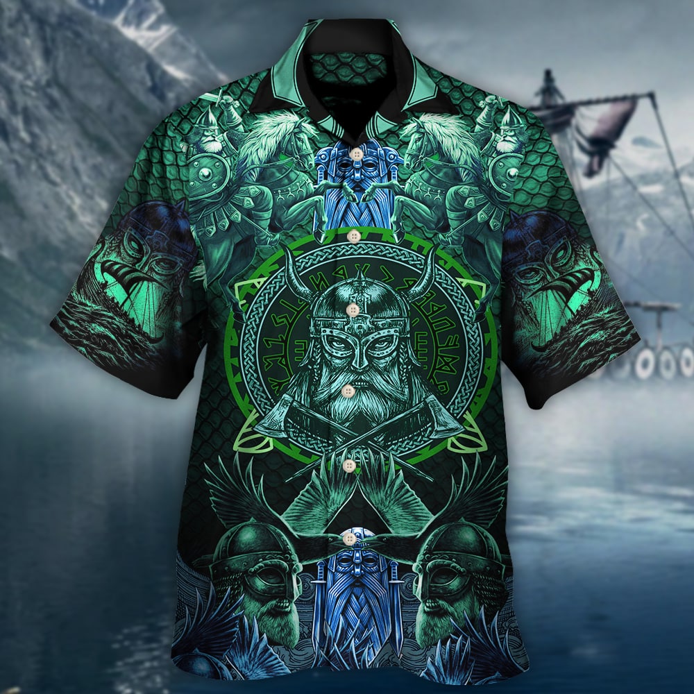 Viking See You In Valhalla - Hawaiian Shirt - Reefox