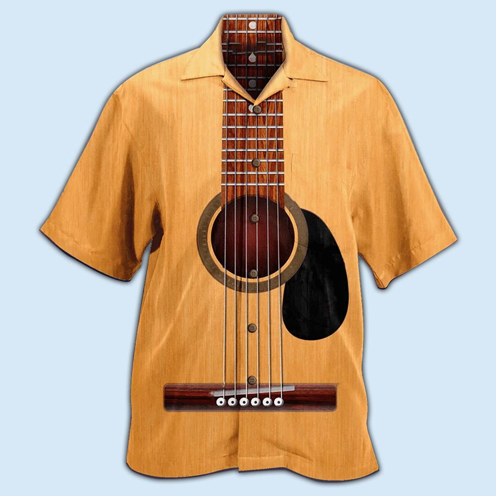 Guitar Amazing Music Basic Guitar - Hawaiian Shirt - Reefox