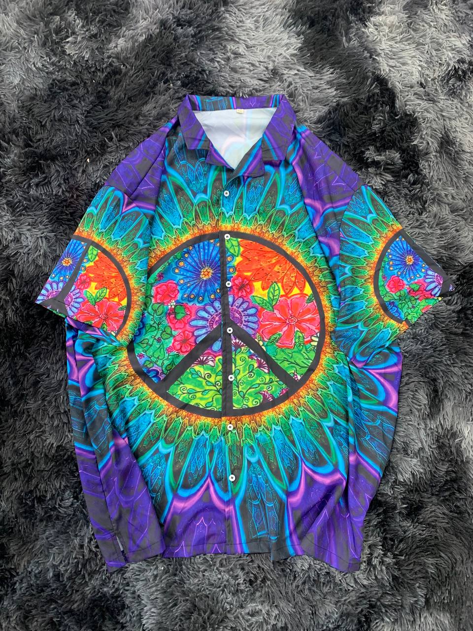 Hippie Sign Style Lover Hippie - Hawaiian Shirt - Reefox