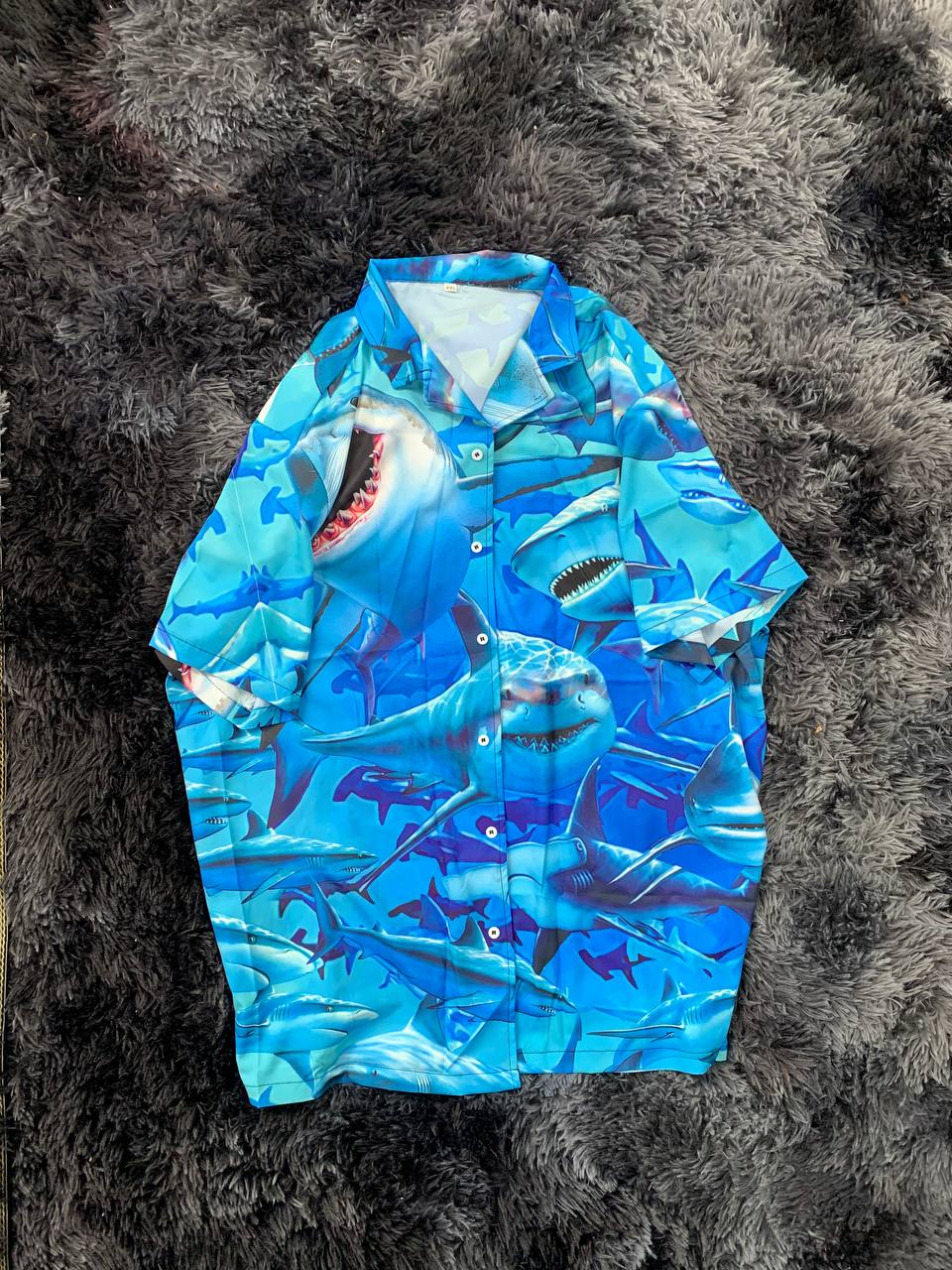 Shark Awesome Love It Love Ocean Shark - Hawaiian Shirt - Reefox
