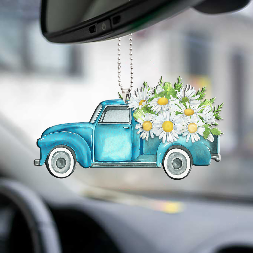Faith Floral Truck 20 Oz Tumbler For Travel Gifts
