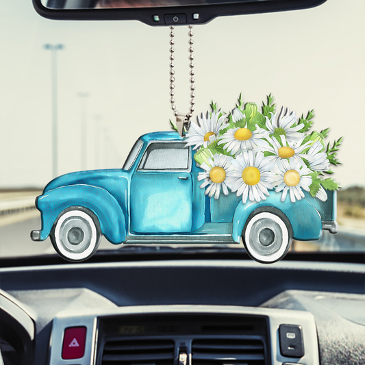 Faith Floral Truck 20 Oz Tumbler For Travel Gifts