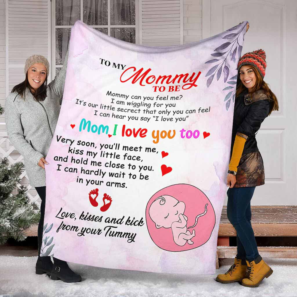Family To My Mommy I Love You Flannel Blanket For Soft Bed Couch And Home Comfort