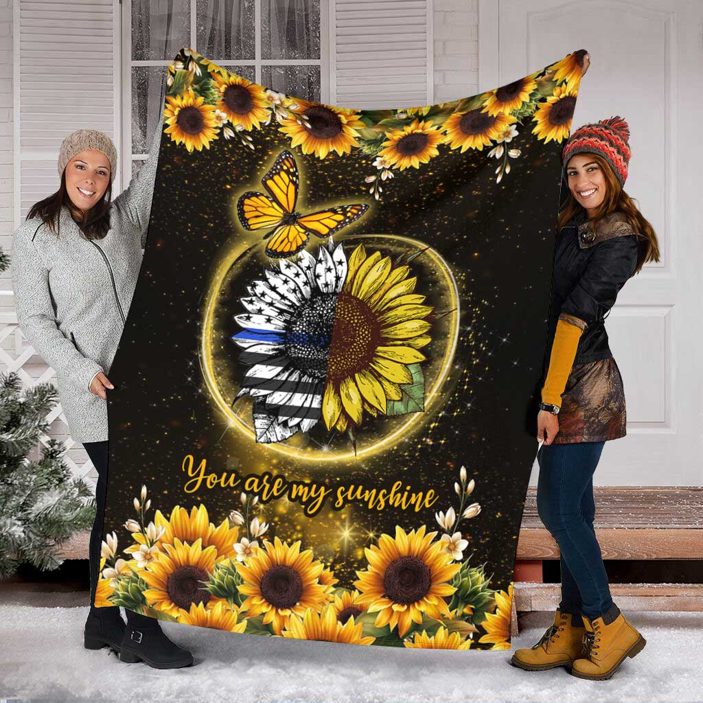 Sunflower Warm Sunshine Love Flannel Blanket For Soft Bed Couch And Home Comfort