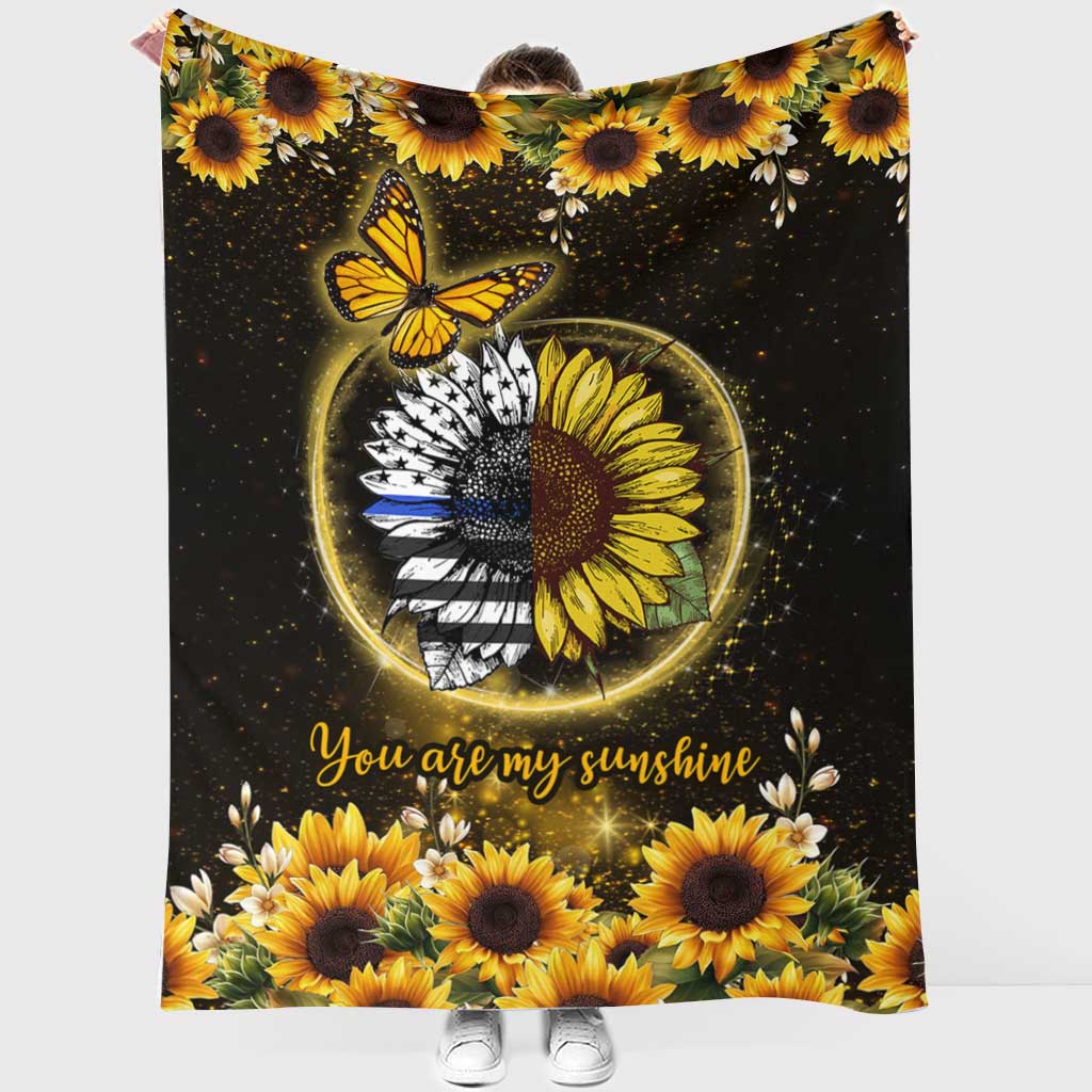 Sunflower Warm Sunshine Love Flannel Blanket For Living Room And Bedroom Styling