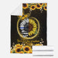 Sunflower Warm Sunshine Love Flannel Blanket For Cozy Home Lounging And Gifting