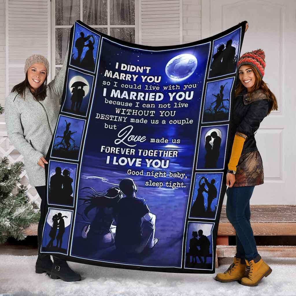 Family Love Forever Together Couple Flannel Blanket For Soft Bed Couch And Home Comfort