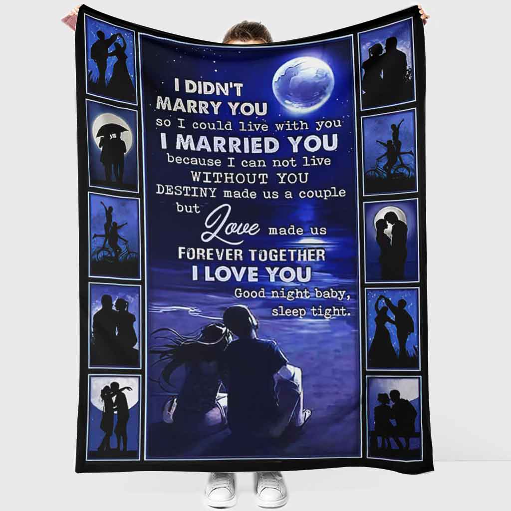 Family Love Forever Together Couple Flannel Blanket For Living Room And Bedroom Styling